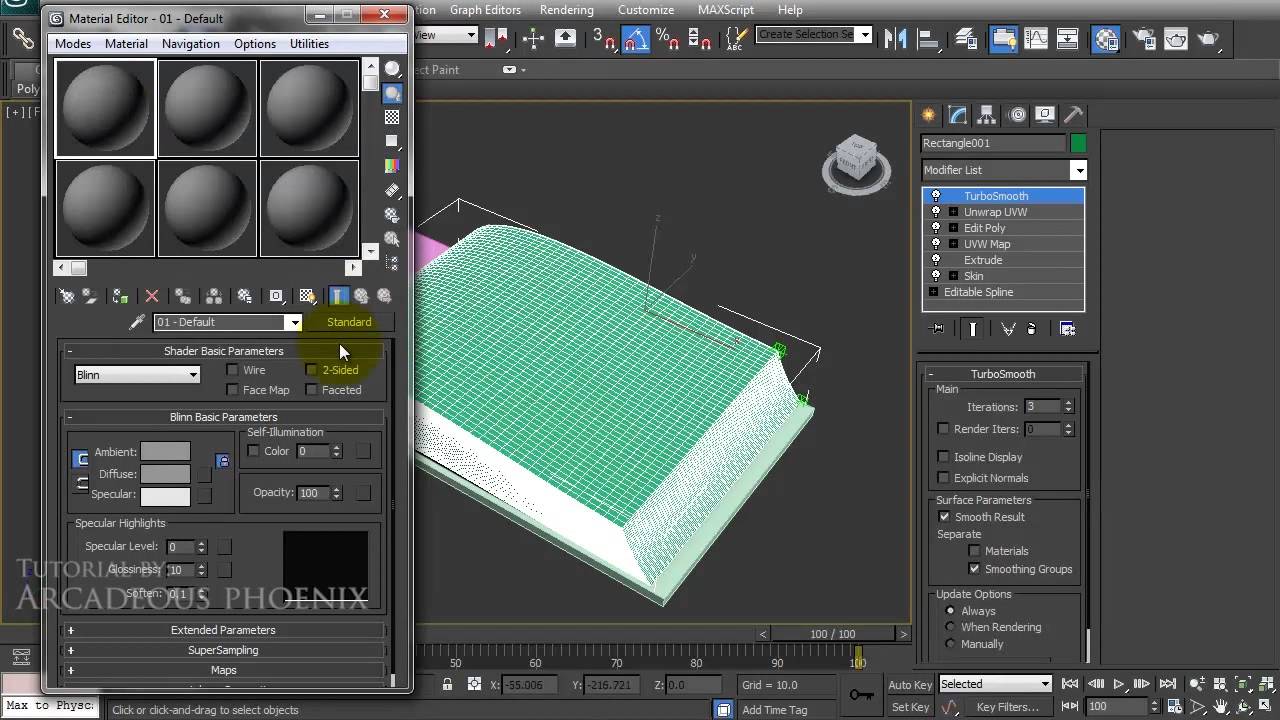 3d book animation tutorial for 3dsmax ver. 2 plus texturing.
