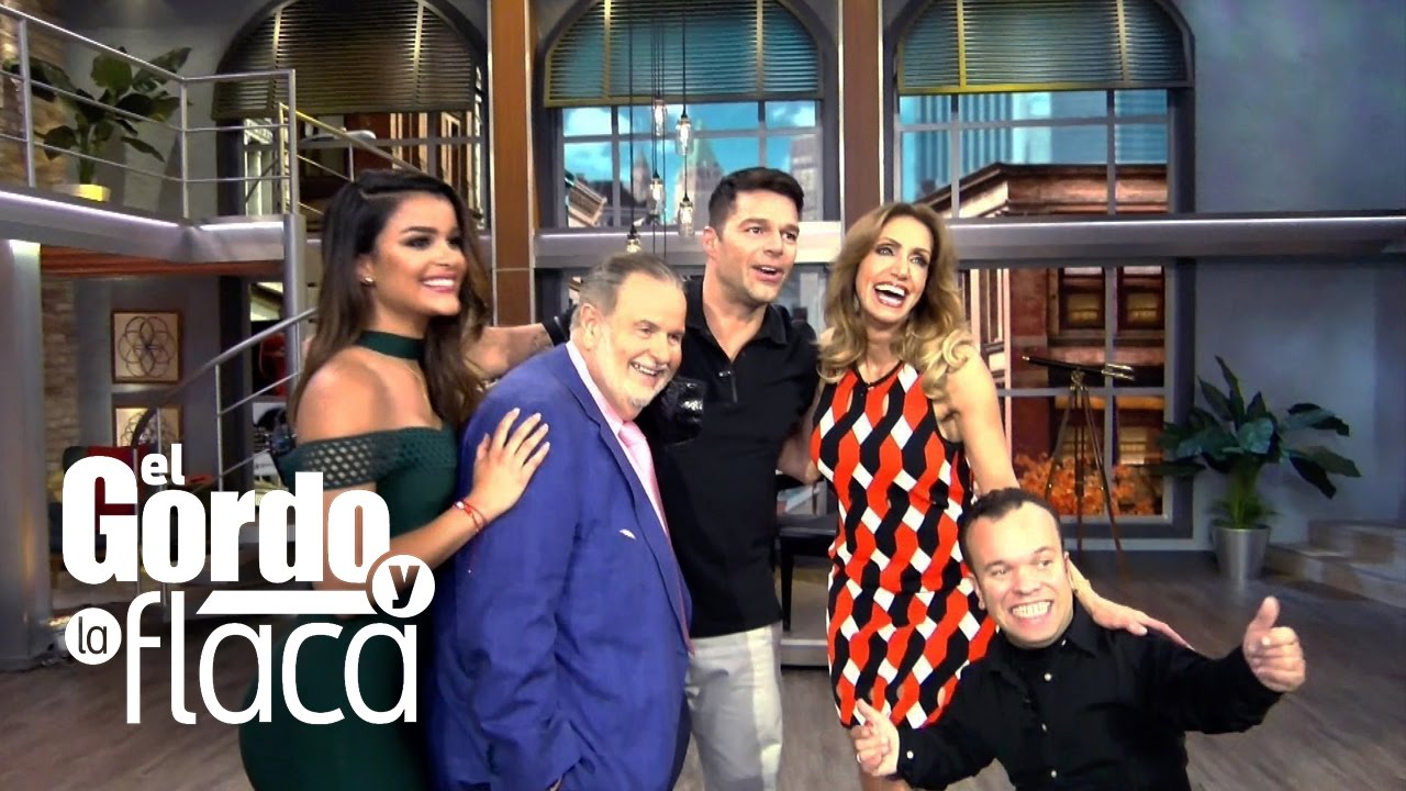 Ve el alboroto que formó Ricky Martin en el estudio de El Gordo y La Flaca