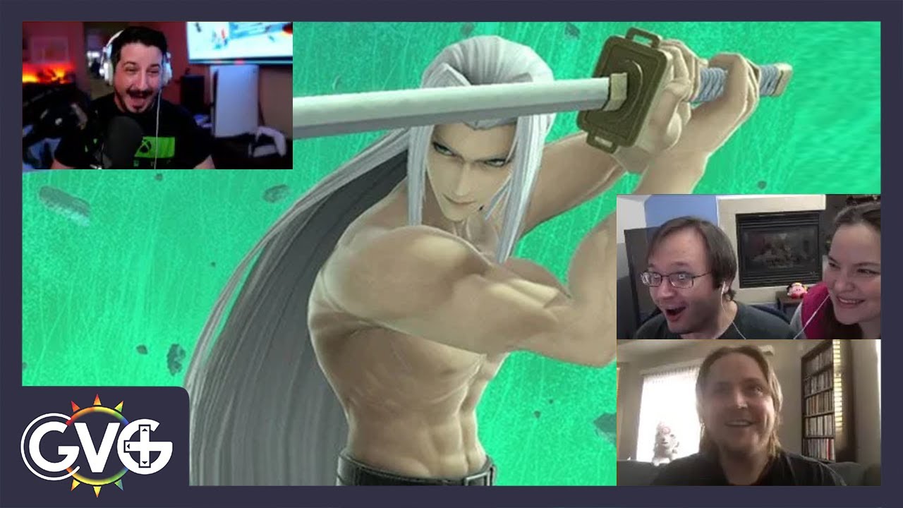 Our Reaction to Sephiroth in Smash Ultimate!