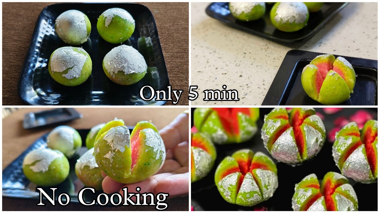 Won 1st Prize in 5 Minutes Fireless Cooking Recipes for Competition Soft Tasty Kaju Sweet Recipe