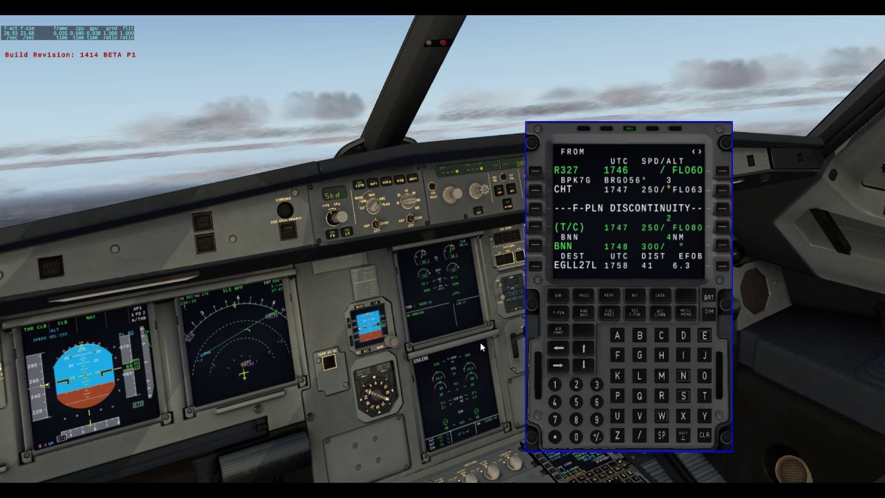 FF A320 Ultra - autoland