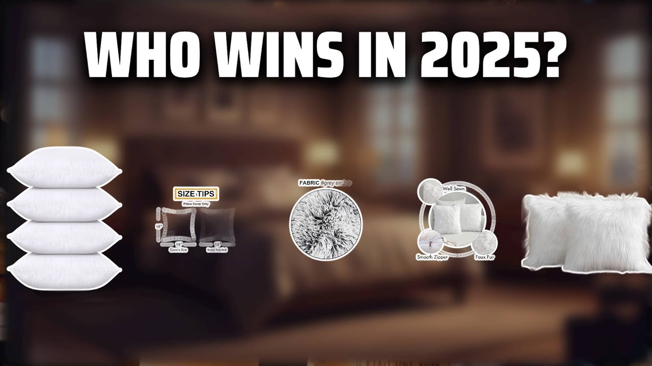 The Top 5 Best Decorative Pillows in 2025 - Must Watch Before Buying!