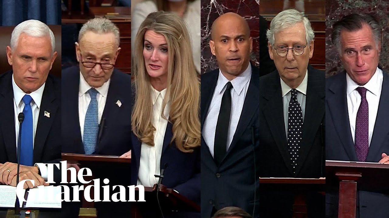 Democrat and Republican senators unite to condemn Capitol violence