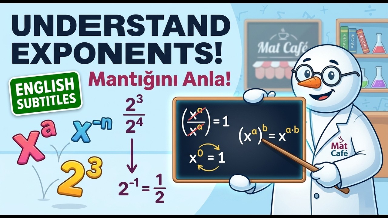Üslü Sayılar: Ezberleme, Mantığını Anla! | Mat Café