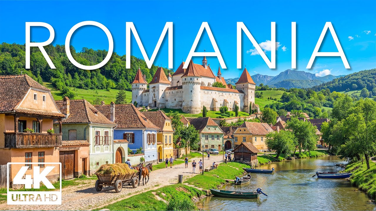Romania 4K | Ancient Paths, Quiet Hills & Morning Light | Calm Moving Between Wood and Stone