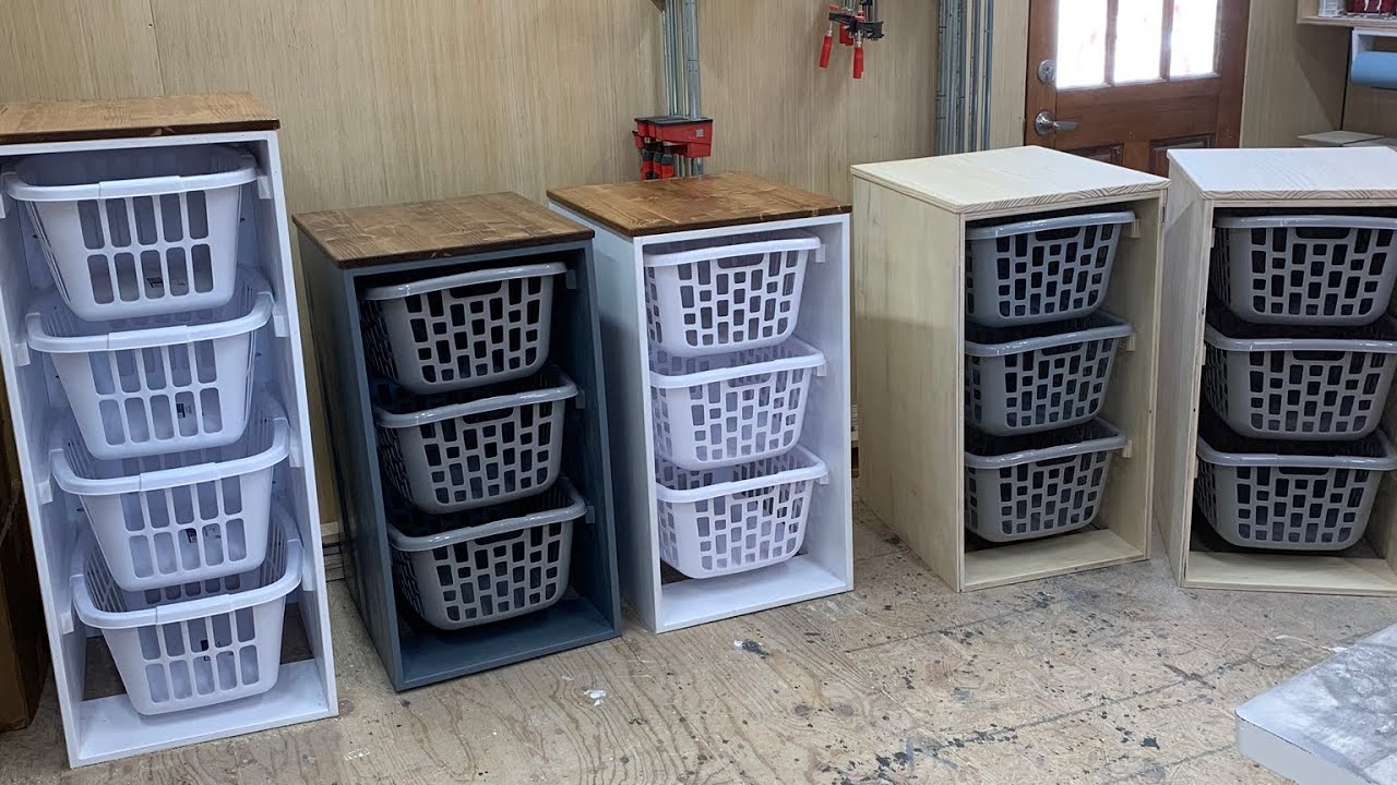 Best selling woodworking item that has made me THOUSAND$$$  /EASY DIY laundry basket organizer
