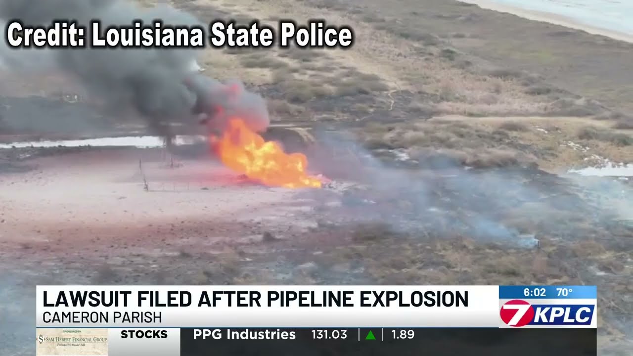 Delfin Pipeline Explosion Lawsuit (KPLC 7) | Kevin Haynes