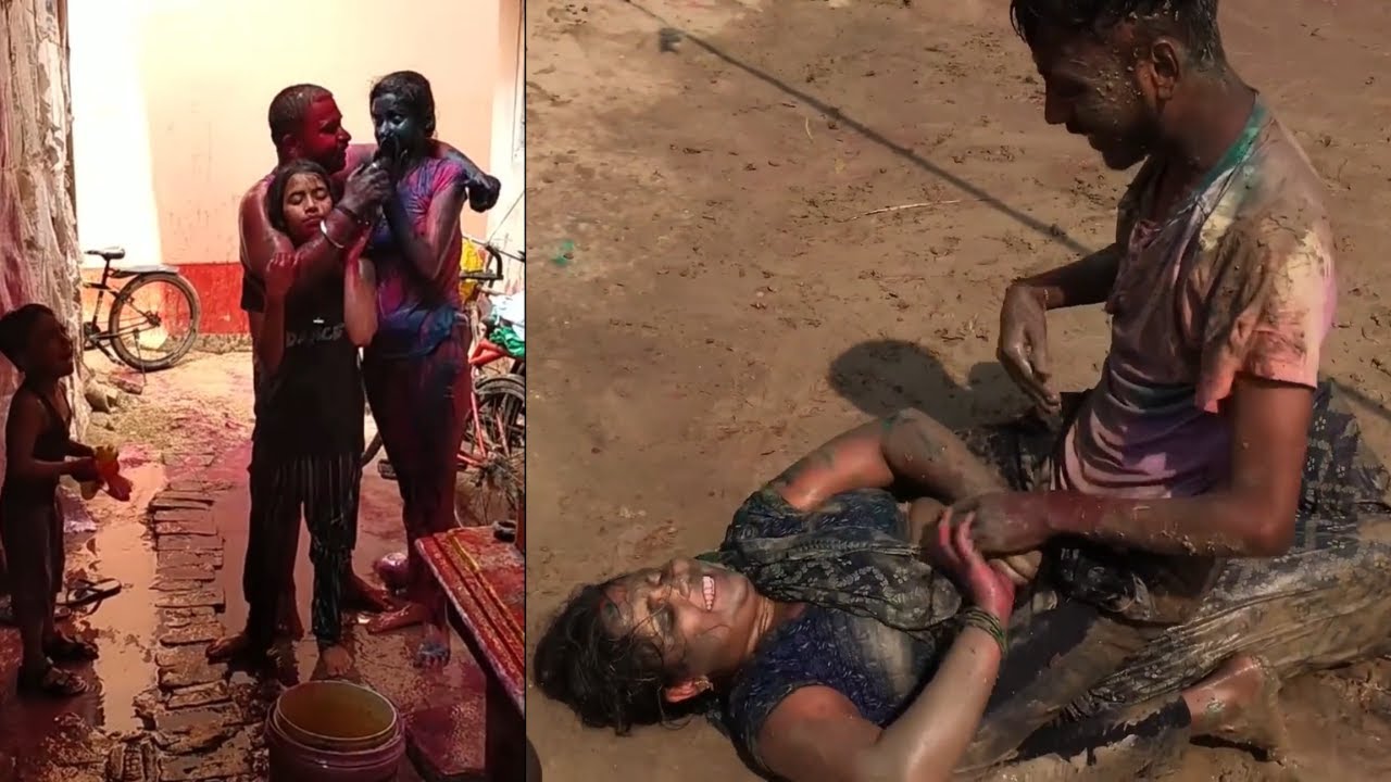 खतरनाक देवर भाभी Holi viral clips Rostvideos part-3 #rostvideo