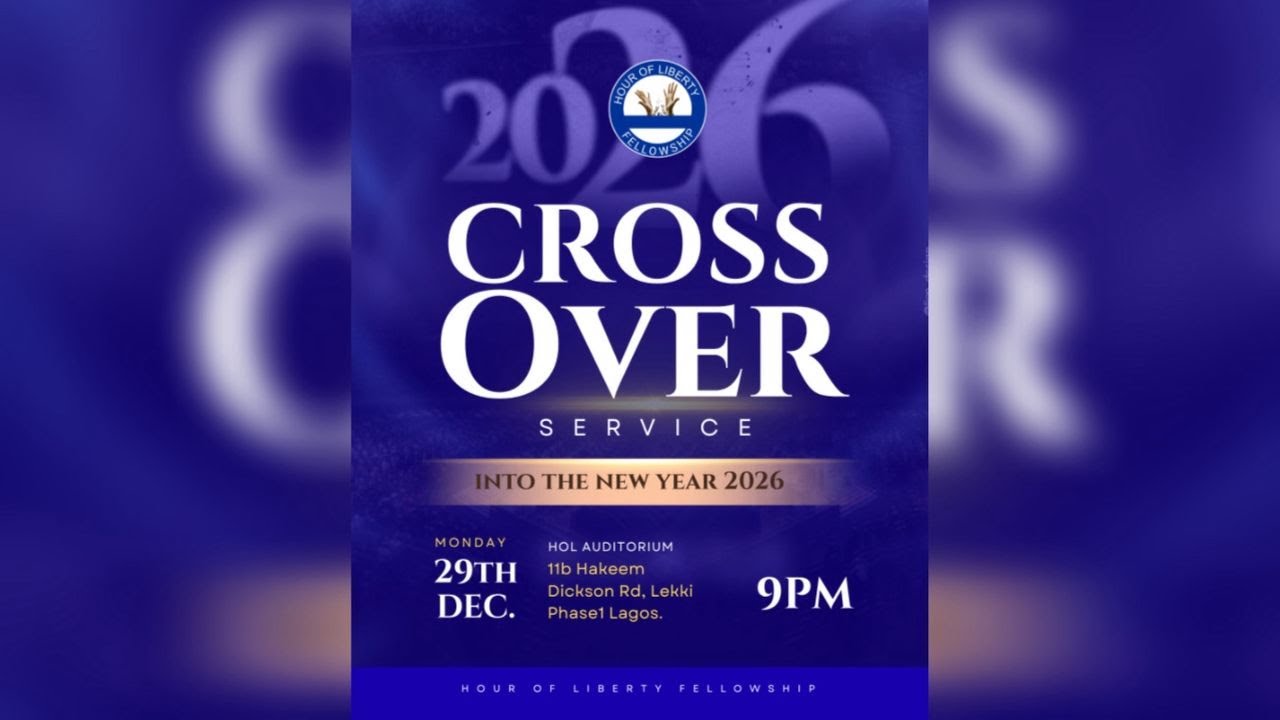CROSSOVER SERVICE INTO THE  YEAR 2026 | 29-12-2025