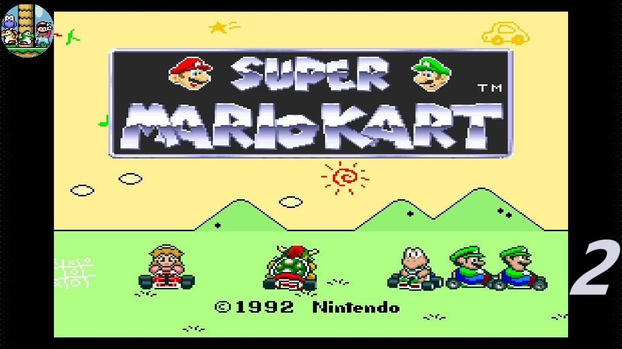 スーパーマリオカート 【Super Mario Kart】 🍄🏎 《part02》