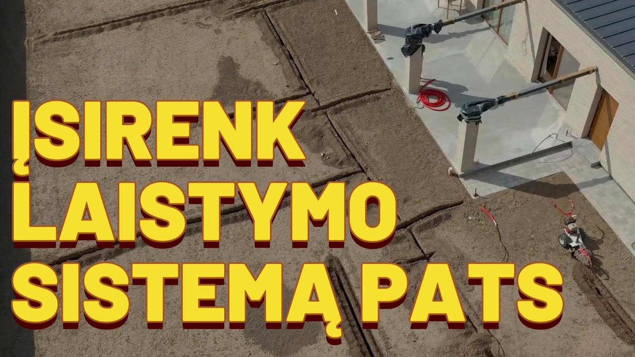 AUTOMATINĖ LAISTYMO SISTEMA I KAIP PASIDARYTI PATIEMS?