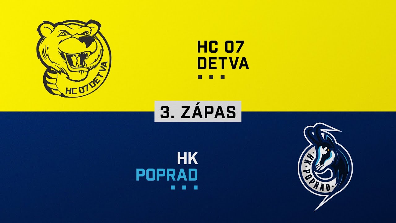3.zápas štvrťfinále HC 07 Detva - HK Poprad HIGHLIGHTS