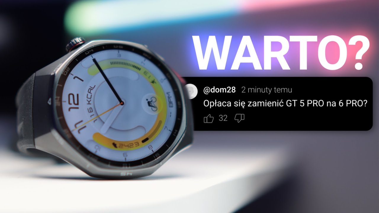 HUAWEI WATCH GT 6 Pro – Dogłębna recenzja! 📊 Wszystko, co musisz wiedzieć!🔥