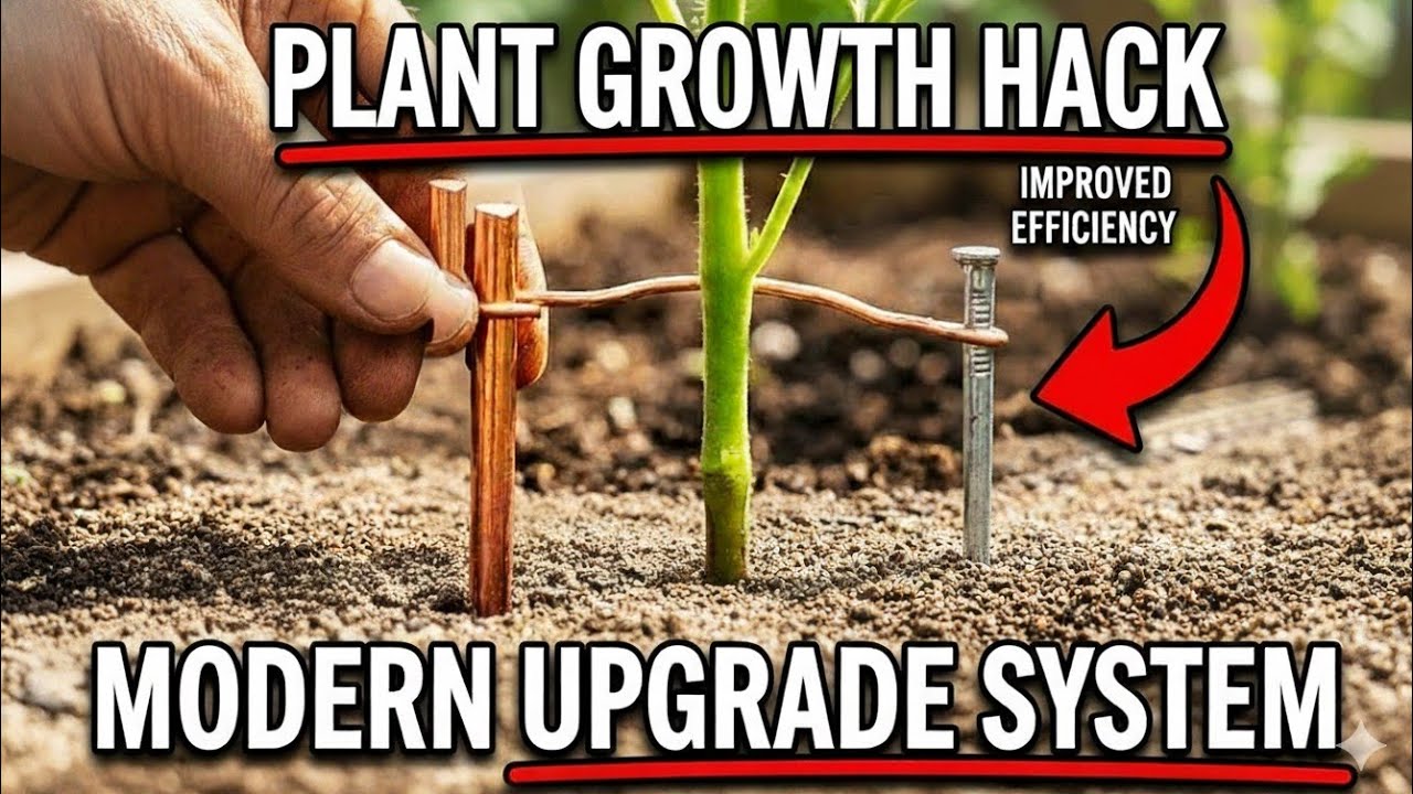 Connecting Two Metals in Soil Doubled Plant Growth &mdash; The Hidden Earth Battery