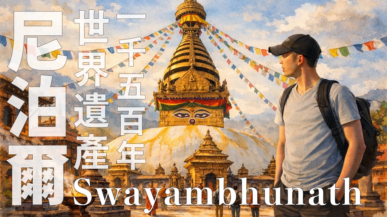 【尼泊爾16】【斯瓦揚布納特】朝向斯瓦揚布納特：穿越加德滿都，重逢三十年前的台北光影