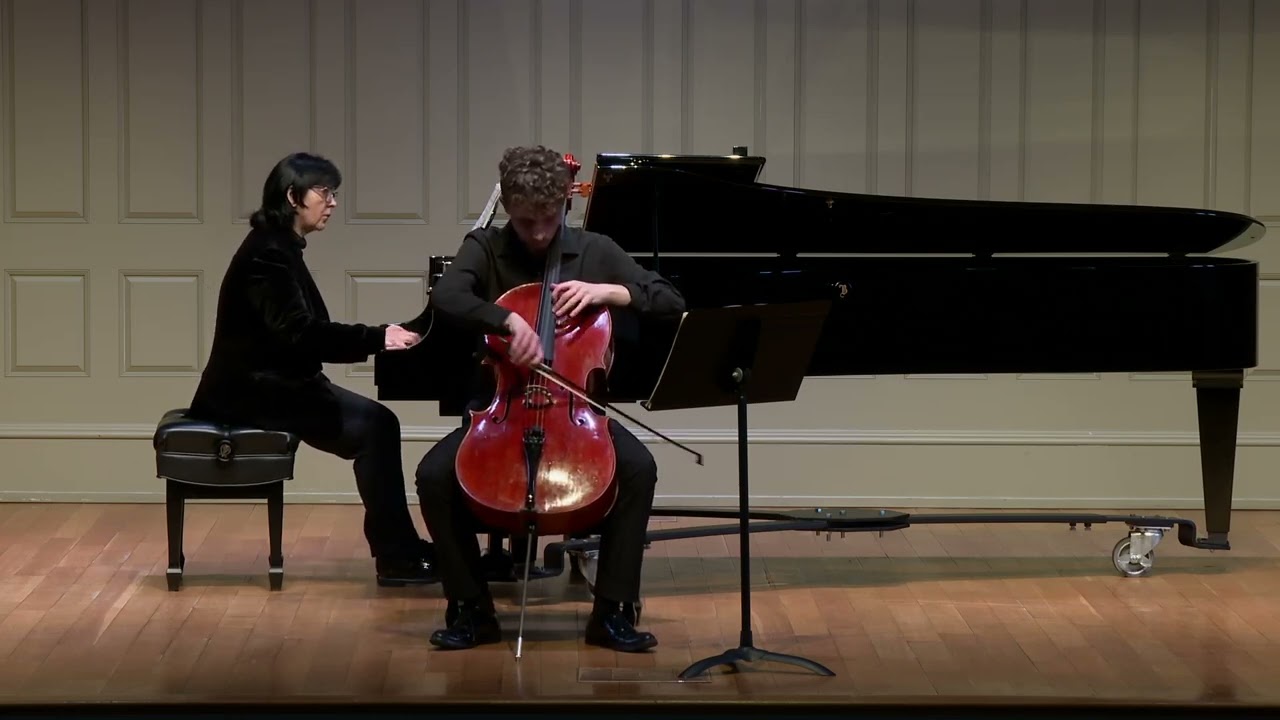 Beethoven Cello Sonata No. 3 Opus 69 - Gabriel Jojatu