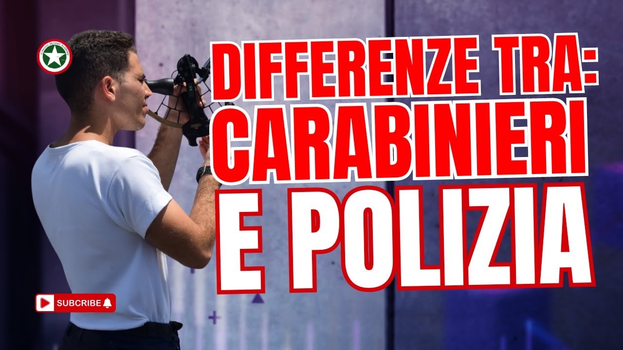 Qual è la Differenza tra Polizia e Carabinieri?
