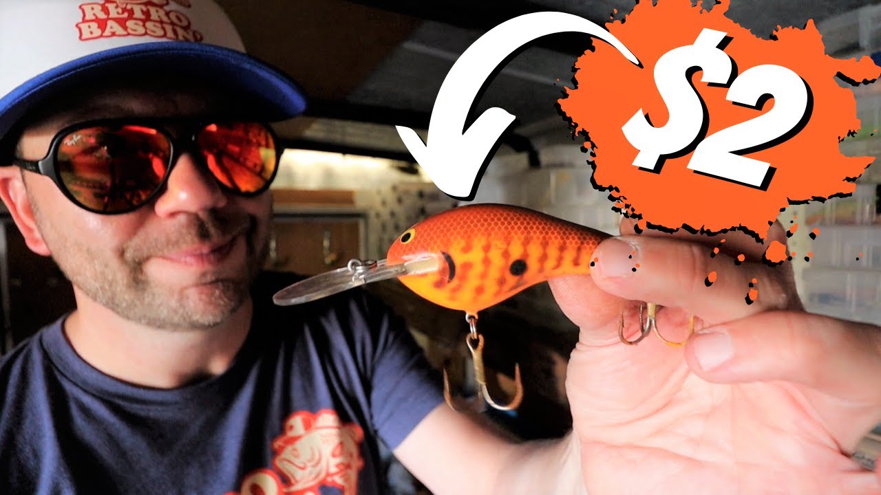 The world's greatest YARD SALE loaded with $2 bass fishing lures!!!