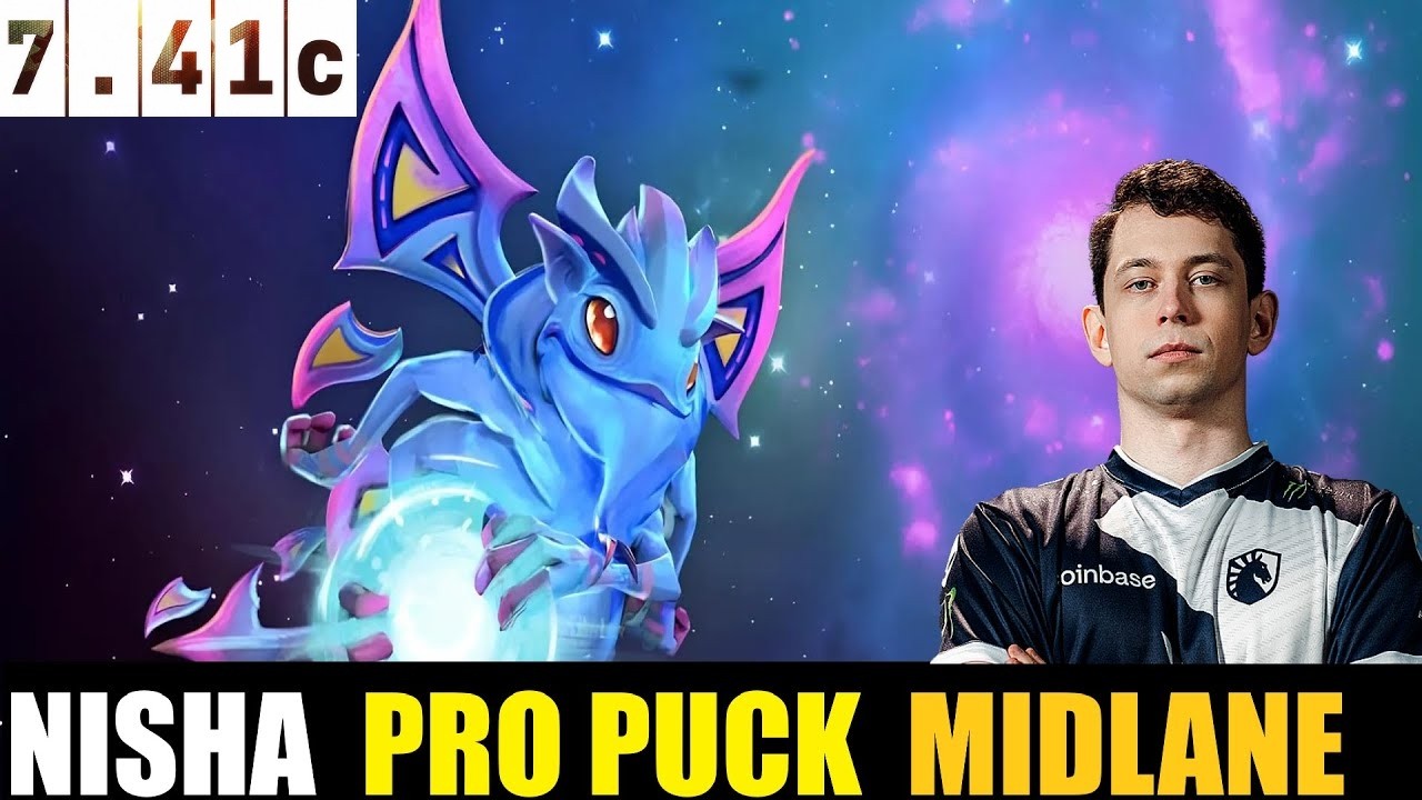 🤯 NISHA [PUCK] MID 7.41c- DOTA 2 HIGHEST MMR MATCH#dota2   #dota2gameplay