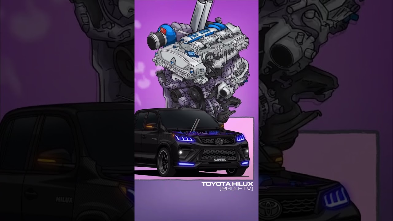 #toyota  #hilux #2gdftv