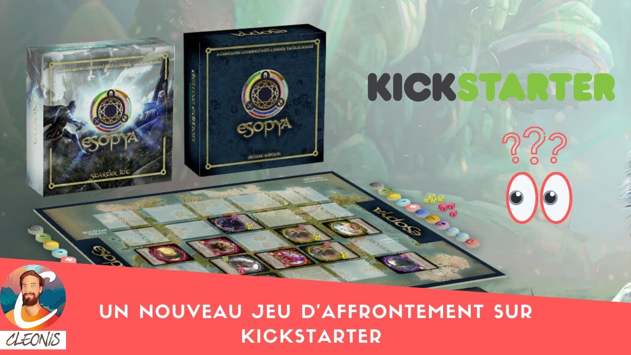ESOPYA - Un nouveau jeu d'affrontement sur Kickstarter