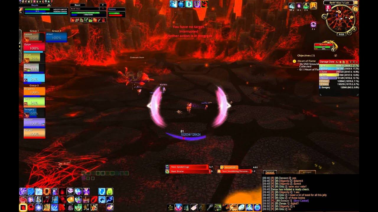 Firelands - 10m Heroic Beth'tilac Kill - Stay Free Doomhammer-US