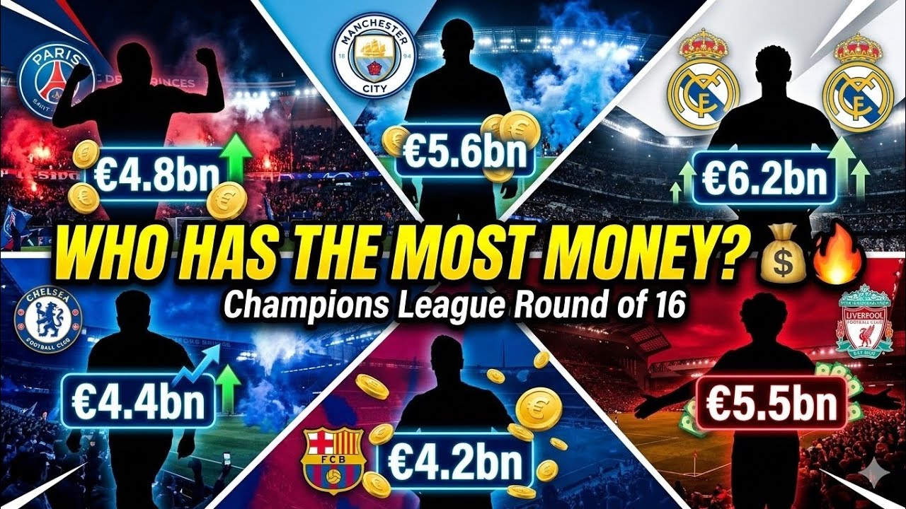 Champions League Round 16: Is About BILLIONS Money vs Football: Who Will Survive the UCL Round of 16