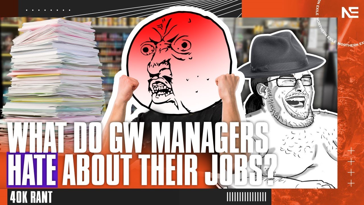 The WORST Things About Being a Games Workshop/Hobby Store Manager! A 40K Rant.