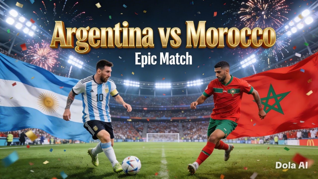 ARGENTINA X MARROCOS - AMISTOSO ÉPICO! ⚽ DUAS POTÊNCIAS, UM ÚNICO PALCO! ⚽ 