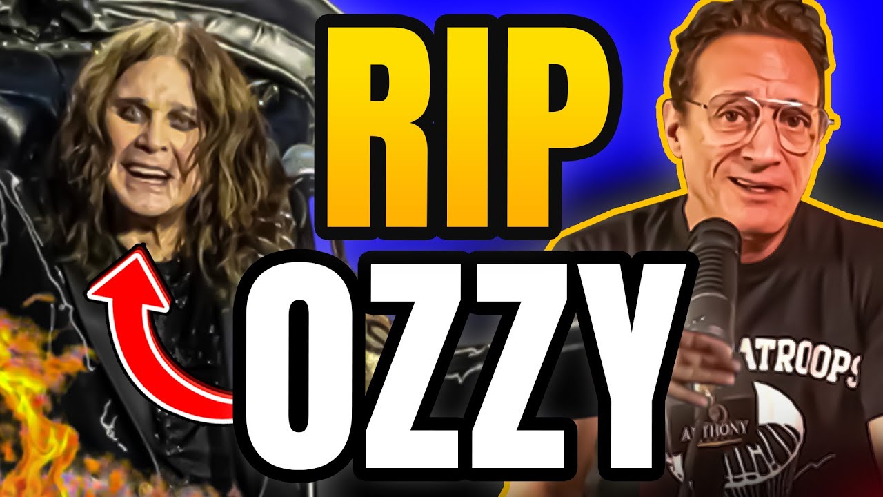 Ozzy Osbourne DEAD at 76...Anthony Cumia revisits classic Ozzy moments from O&A featuring Jim Norton