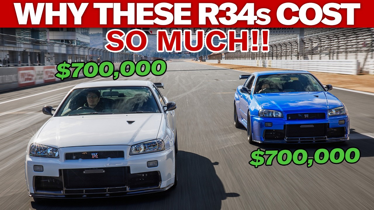 TWO $700,000 NISSAN GT-R R34s at Fuji Speedway: Mines & Built By Legends | Capturing Car Culture