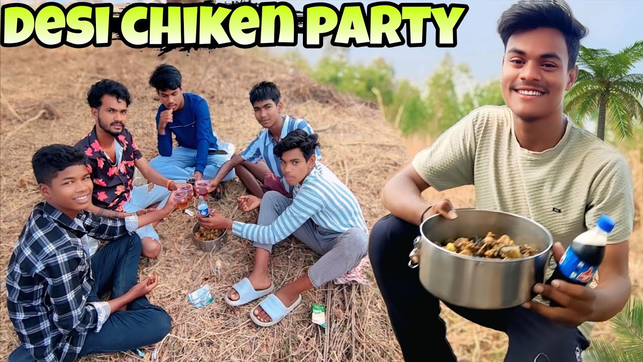 Ajj itna chiken khaya ki kavi socha nahi ho ga 