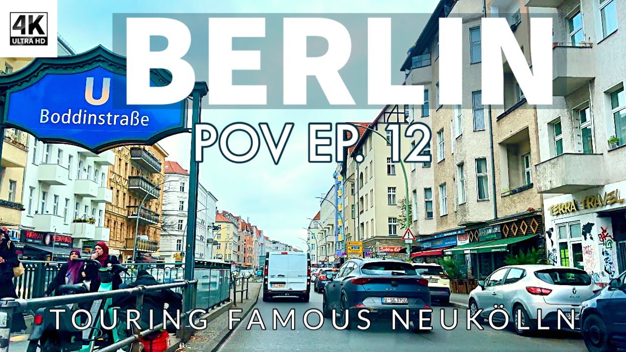 Driving Berlin’s Famous Neukölln Residential 4K60 ASMR Berlin Drive Pov Ep. 12