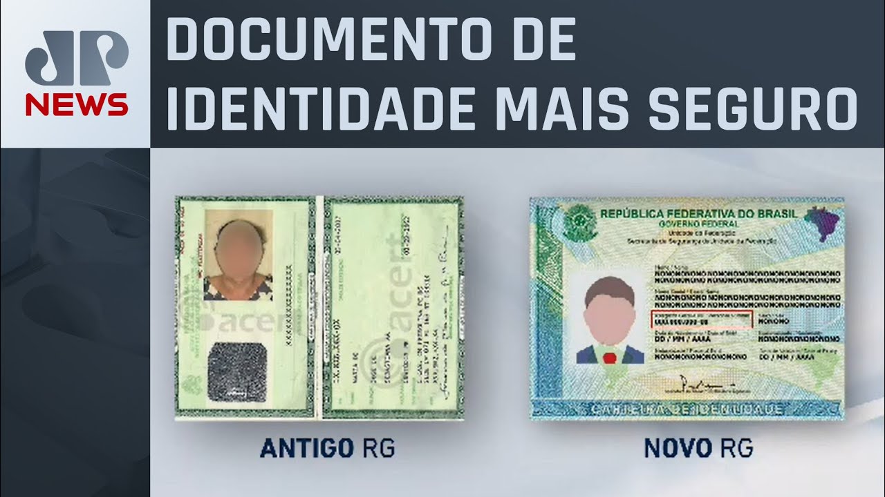 Estados começam a emitir novo RG a partir desta quinta (11)