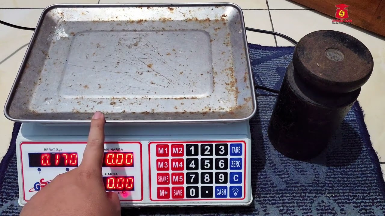 Tanpa bongkar | Cara Seting ulang | Kalibrasi GSF 30kg #kalibrasi #lancarjayatimbangansolo