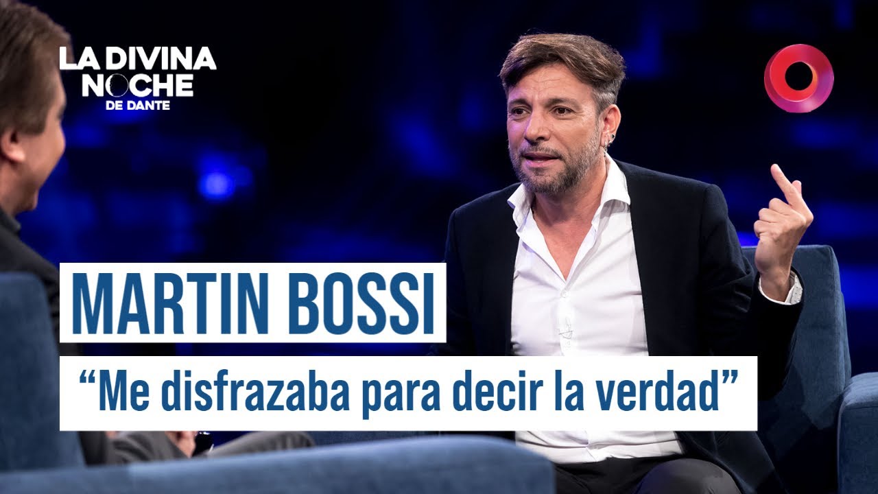 Martín Bossi, a corazón abierto con Dante Gebel: “Me disfrazaba para decir la verdad”