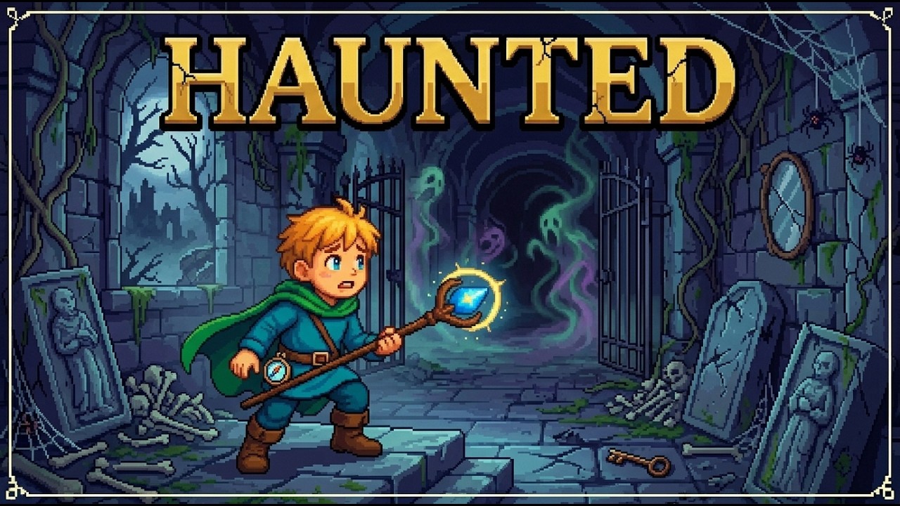 HAUNTED ▸ Retro Chiptune [No Copyright] Study, Stream & Create