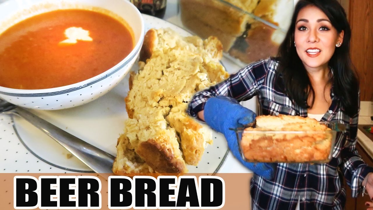 BEER BREAD AND CREAMY TOMATO SOUP! #TastyTuesday