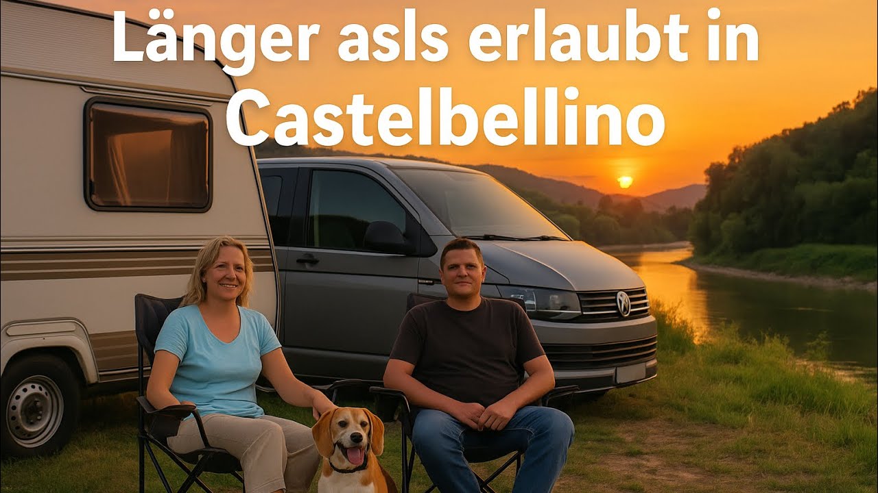 Verboten schön: Unsere Woche am Fluss in Castelbellino | Vanlife Italien