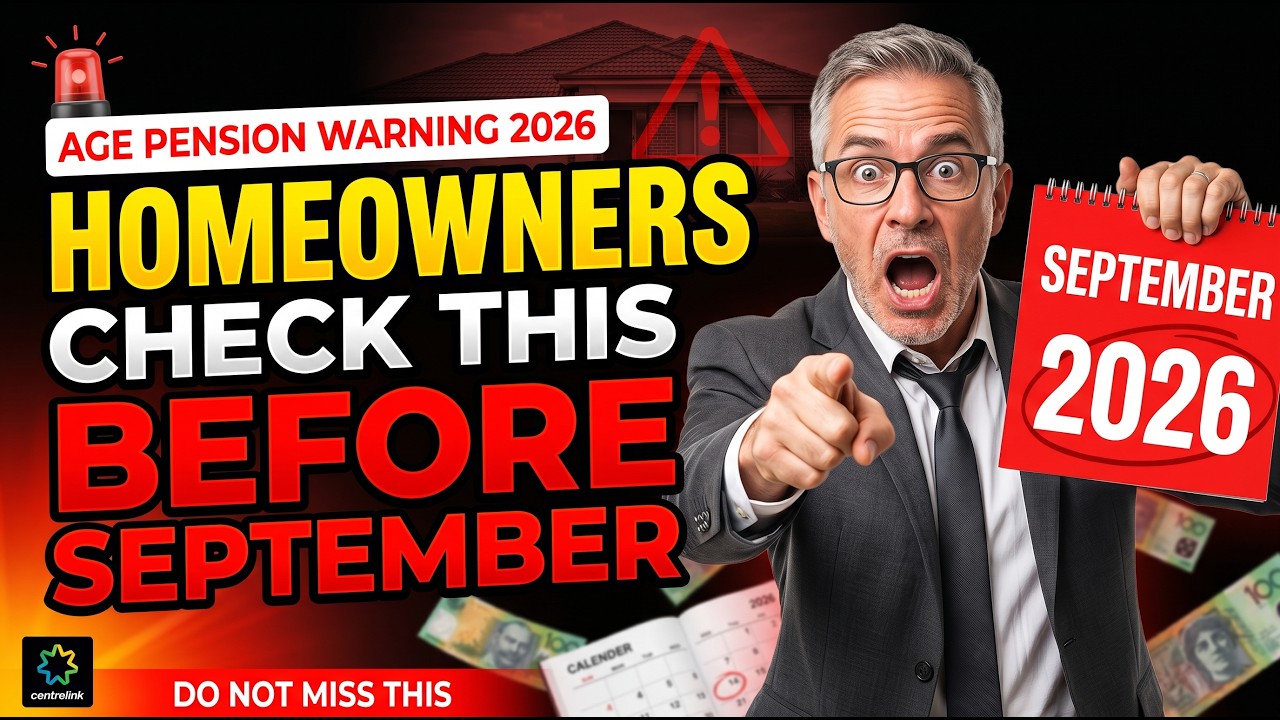 Every Australian Homeowner on the Age Pension Needs to Check This Before September 2026
