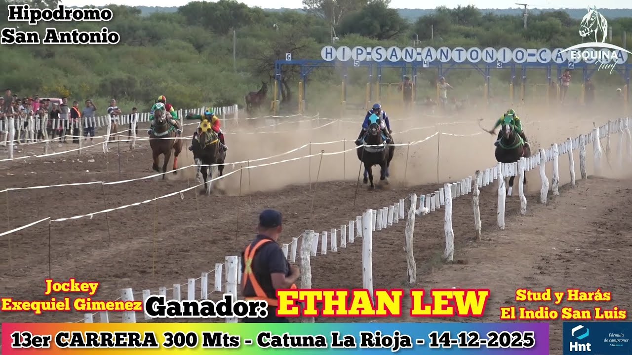 ETHAN LEW (San Luis) Hipodromo San Antonio Catuna La Rioja - 14-12-2025