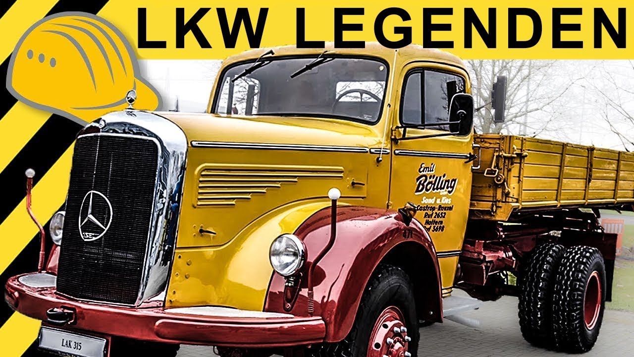OLDTIMER LKW - Infos & Anekdoten aus 50 Jahren Historische Mercedes Trucks