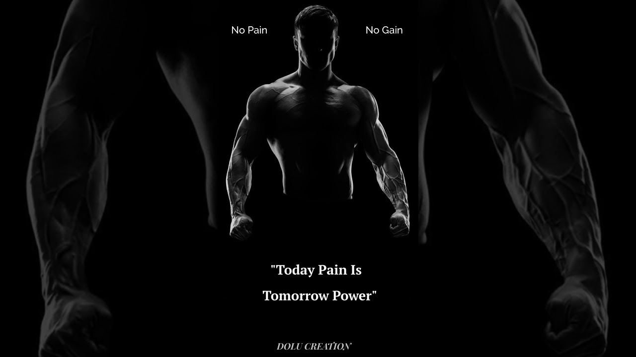 Gym Status Bgm...| No Pain 🖤 No Gain...| DOLU CREATION