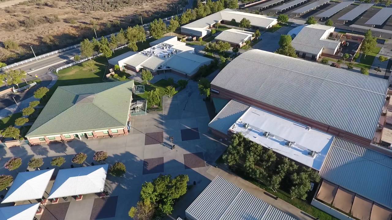 Test Drive - Phantom 4 - Drone at  Valencia High School