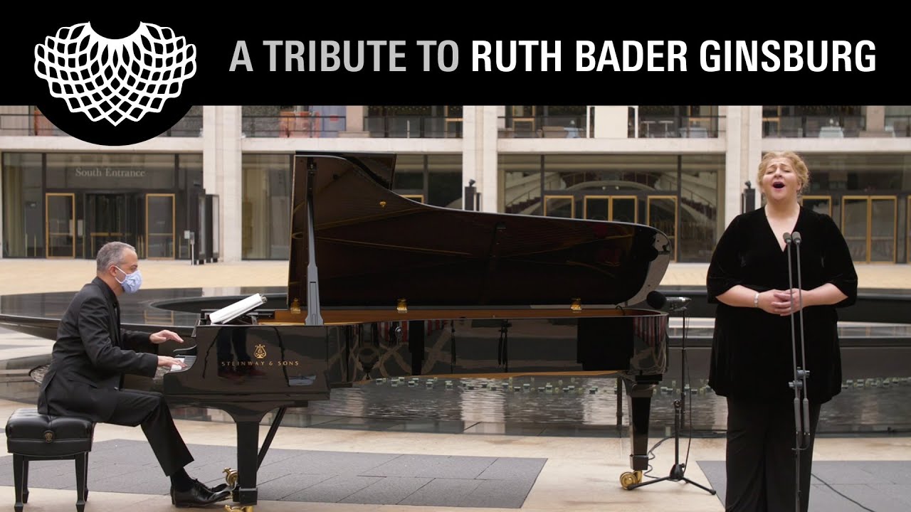 A Tribute to Ruth Bader Ginsburg - Christine Goerke Sings 