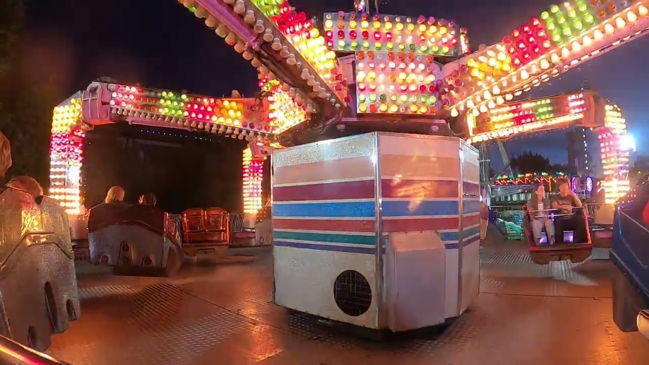 Orbiter On-Ride (Night POV) Sojo Summerfest Carnival