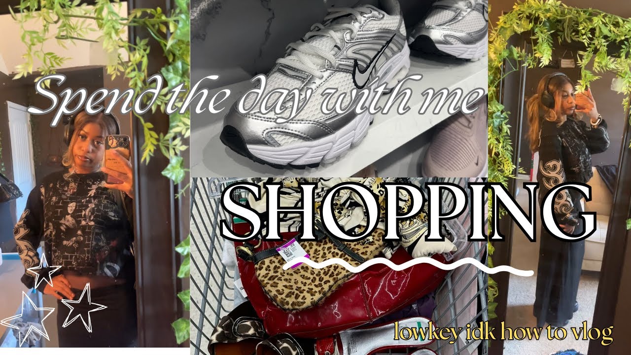 SPEND THE DAY WITH ME shopping ?!
