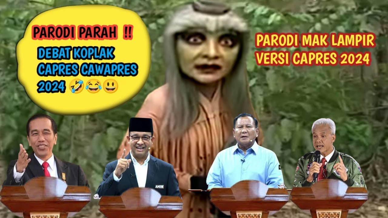 VIRAL‼️ DUNIA PERLAMPIRAN GEGER DEBAT CAPRES-CAWAPRES 2024 ~ PARODI SEMPAL