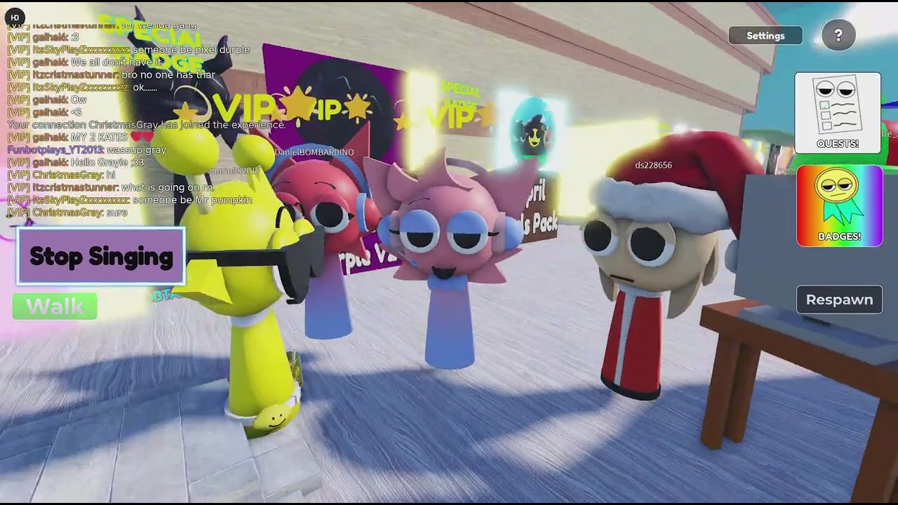 Chilling With DAAAAA GROUP In 3D Sprunki RP and Animations