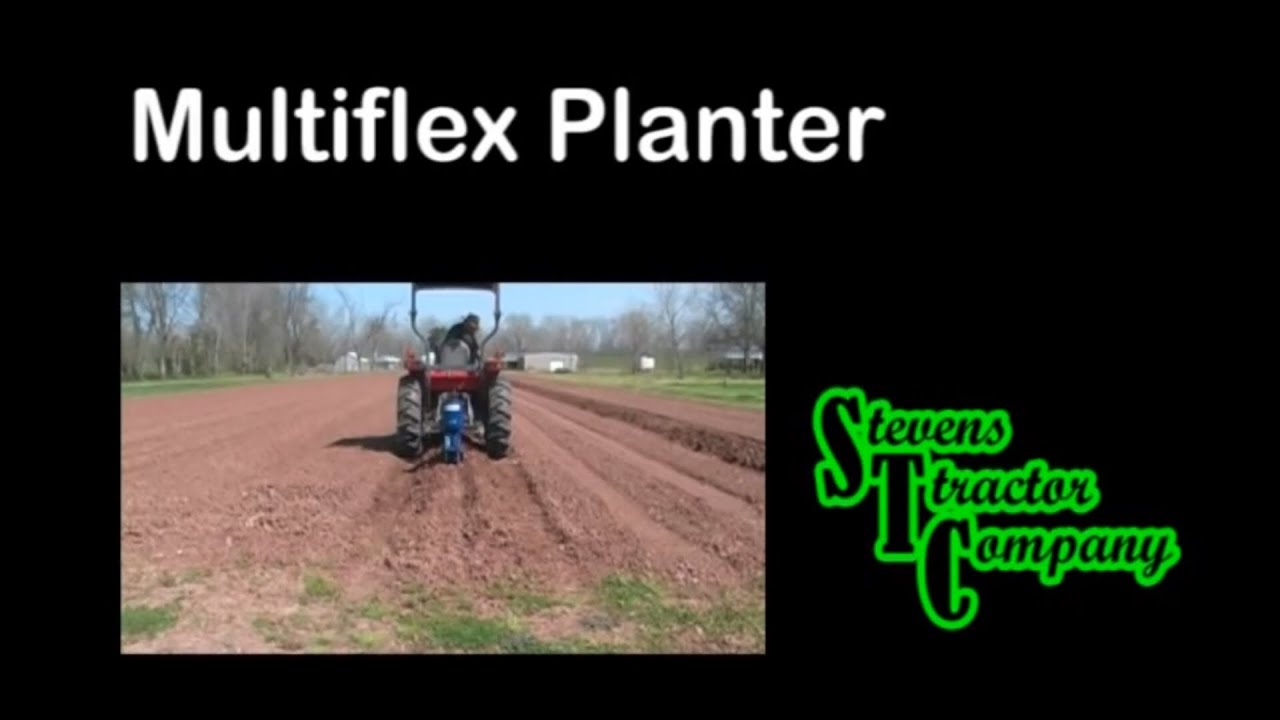 The 12 MX Planter ft The Bayou Gardener | Stevens Tractor Company